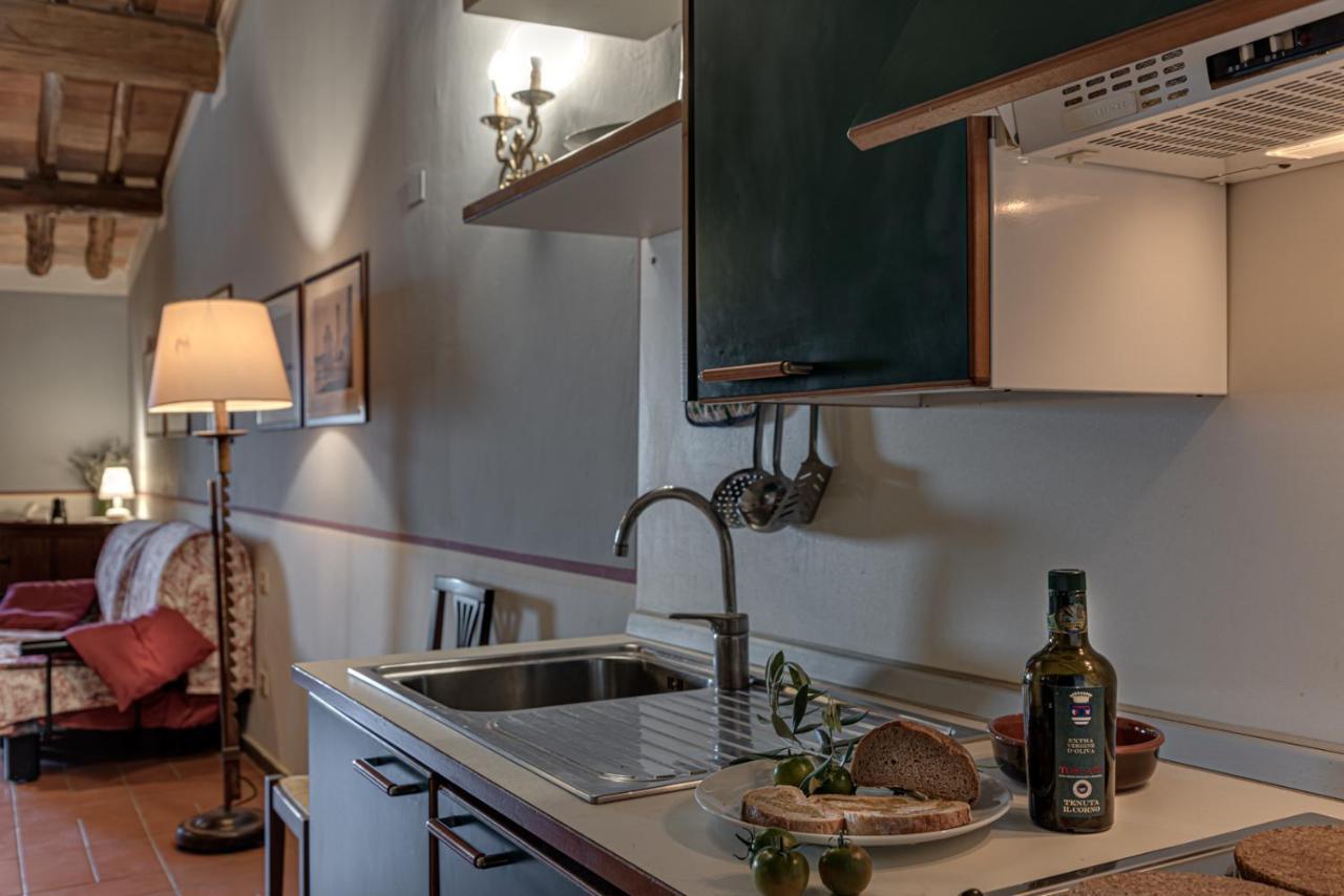 Tenuta Il Corno Agriturismo サン・カシャーノ・イン・ヴァル・ディ・ペーザ エクステリア 写真